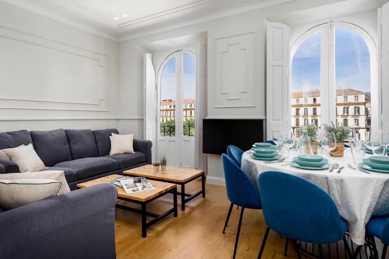 Apartamento Plaza De La Merced 4 Habitaciones Málaga Dış mekan fotoğraf